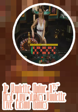 Online live roulette casino game